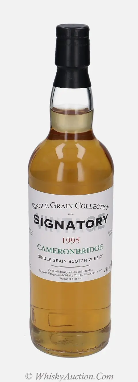 Cameronbridge Single Grain Collection (31.1.1995 / 30.10.2014) – Signatory Vintage Scotch Whisky Co. Ltd.
