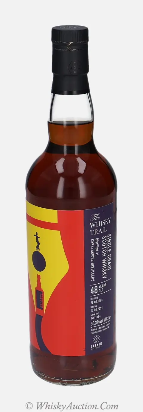 Carsebridge The Whisky Trail 48 år (29.5.1973 / 10.6.2021) – Elixir Distillers