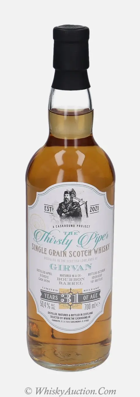 Girvan The Thirsty Piper 31 år (april 1991 / oktober 2022) – The Caskhound