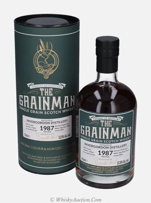 Invergordon The Grainman 33 år (1987 / oktober 2020) – Meadowside Blending Co. Ltd.