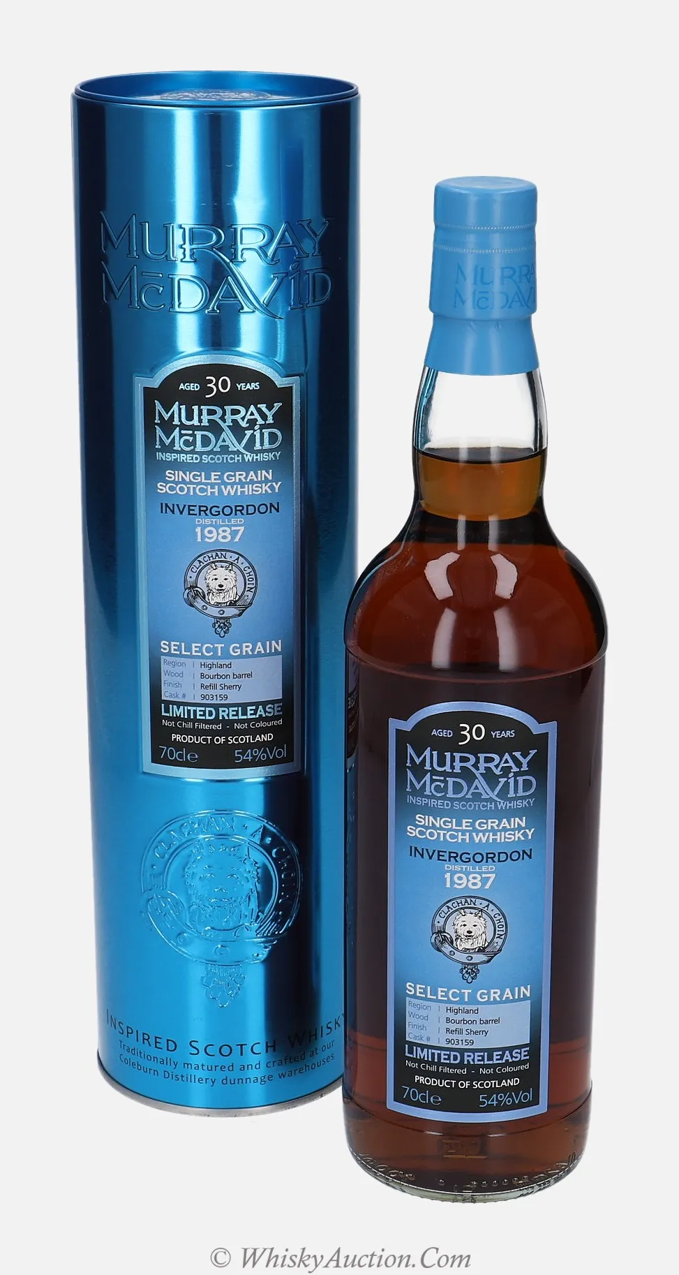 Invergordon Select Grain 30 år (1987) – Murray McDavid