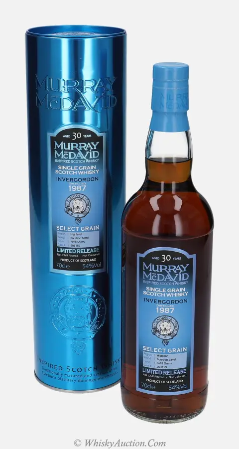 Invergordon Select Grain 30 år (1987) – Murray McDavid