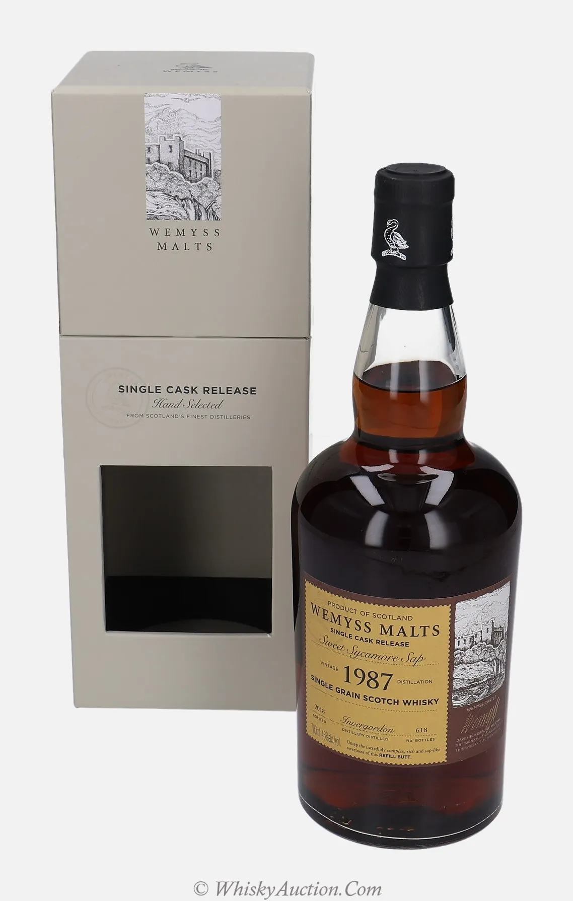 Invergordon Sweet Sycamore Sap (1987 / 2018) – Wemyss Vintage Malts LTD