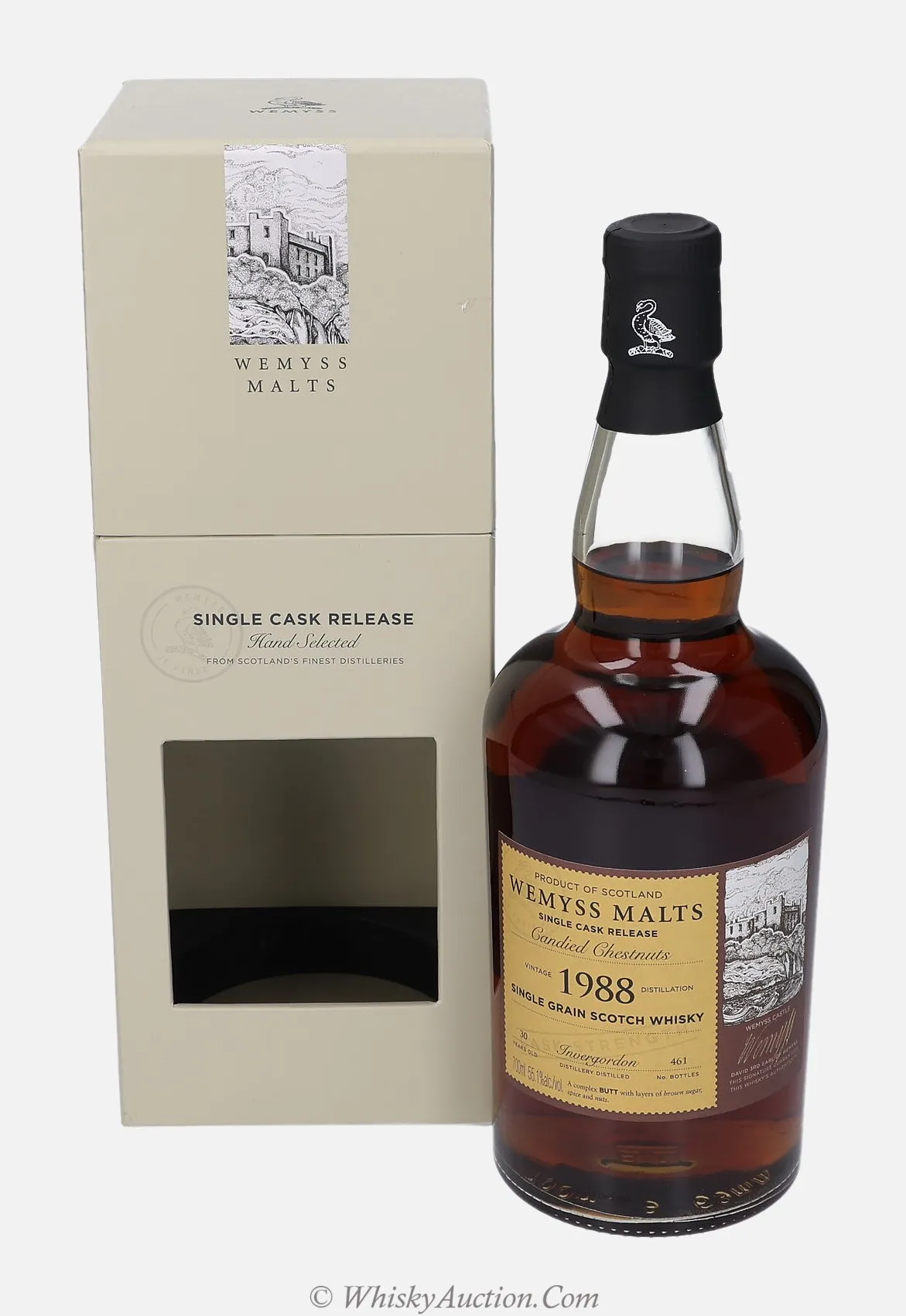Invergordon Candied Chestnuts 30 år (1988) – Wemyss Vintage Malts LTD
