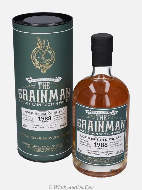 North British The Grainman 31 år (1988 / april 2020) – Meadowside Blending Co. Ltd.