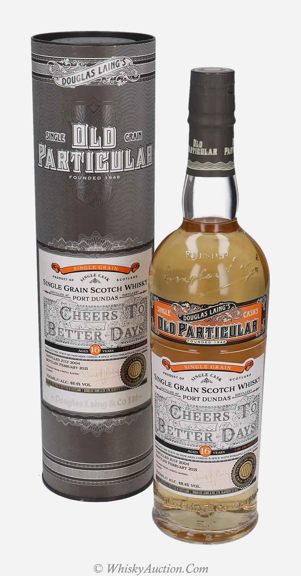 Port Dundas Old Particular 16 år (juli 2004 / februar 2021) – Douglas Laing & Co. Ltd.