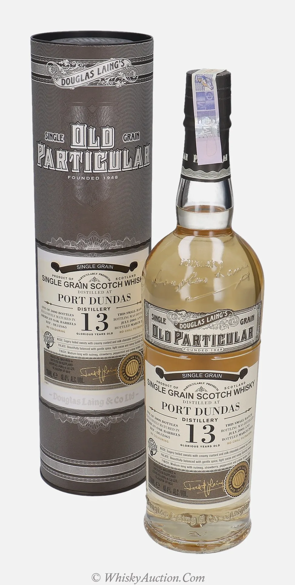 Port Dundas Old Particular 13 عامًا (يوليو 2004 / مارس 2018) – Douglas Laing & Co. Ltd.