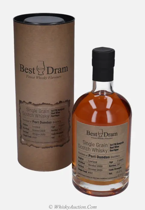 Port Dundas 11 år (oktober 2009 / oktober 2020) – Best Dram