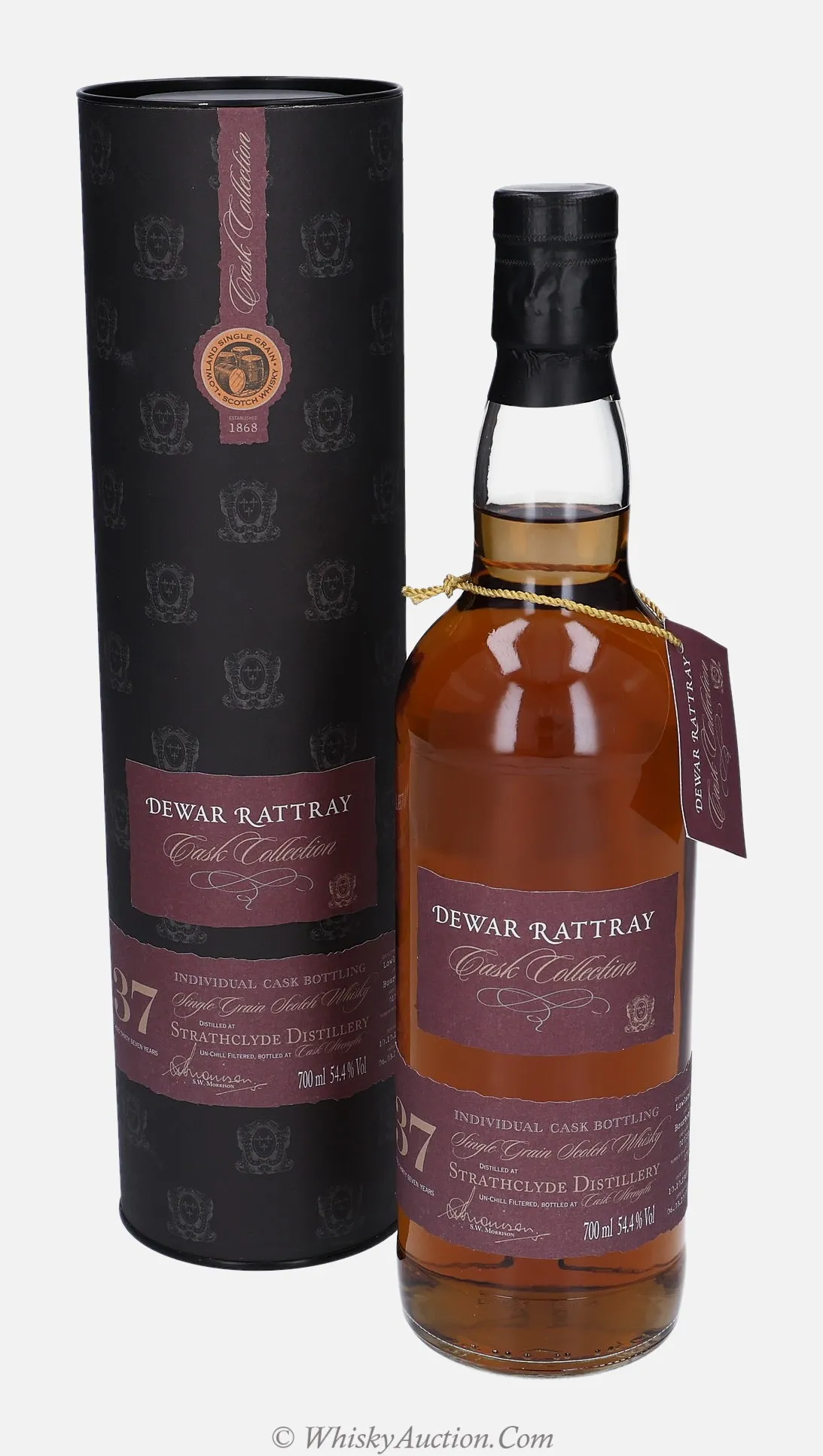 Strathclyde Cask Collection 37 år (10.10.1969 / 6.3.2007) – Dewar Rattray
