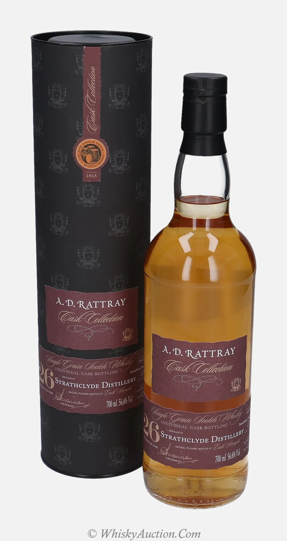 Strathclyde Cask Collection 26 år (30.8.1990 / 7.9.2016) – Dewar Rattray