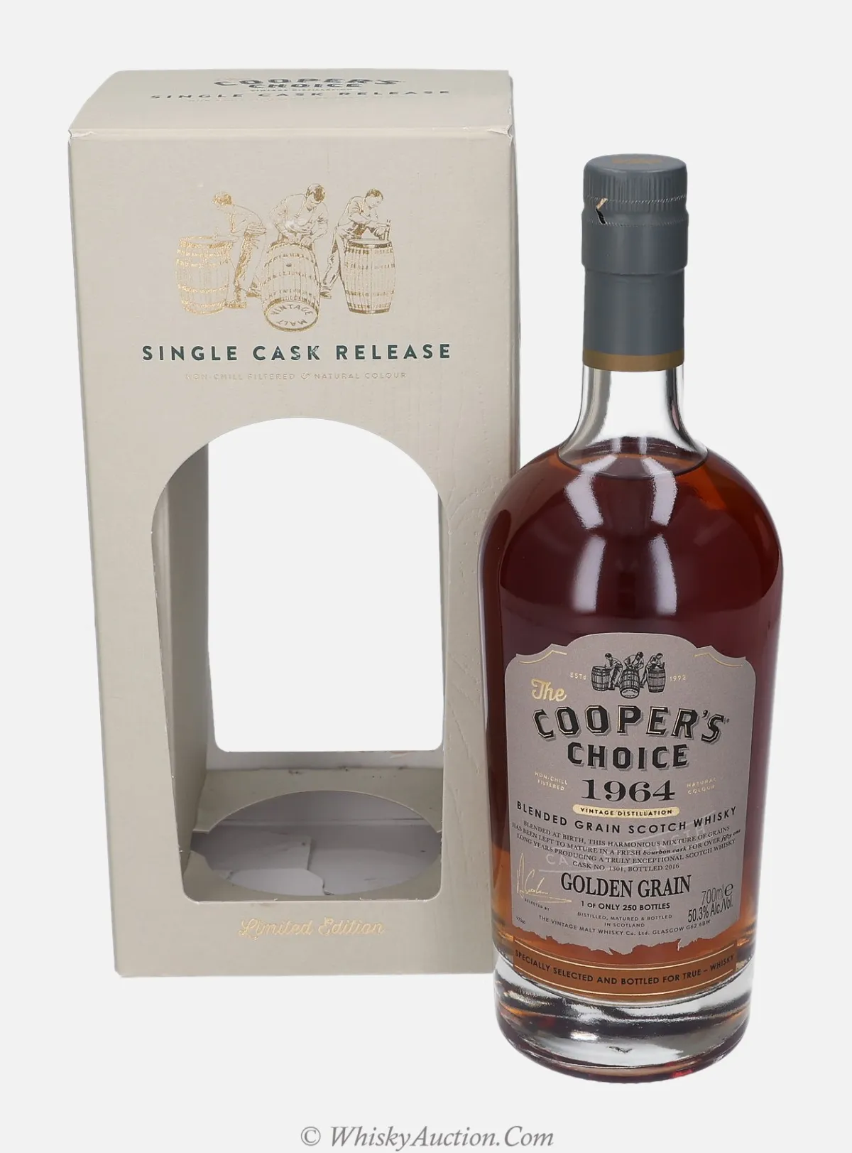 Golden Grain 超过51年（1964 / 2016）– The Vintage Malt Whisky Co.