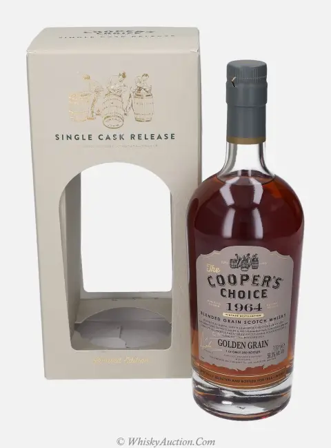 Golden Grain over 51 år gammel (1964 / 2016) – The Vintage Malt Whisky Co.