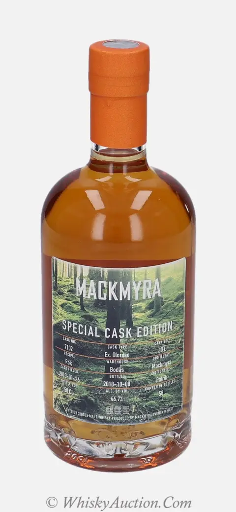 Mackmyra Special Cask Edition (26.1.2013 / 8.10.2018)