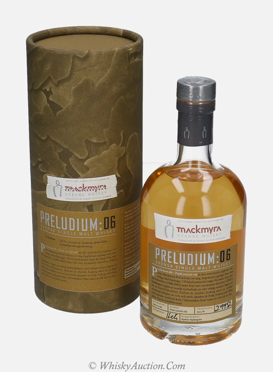 Mackmyra Preludium:06 (6.11.2007)