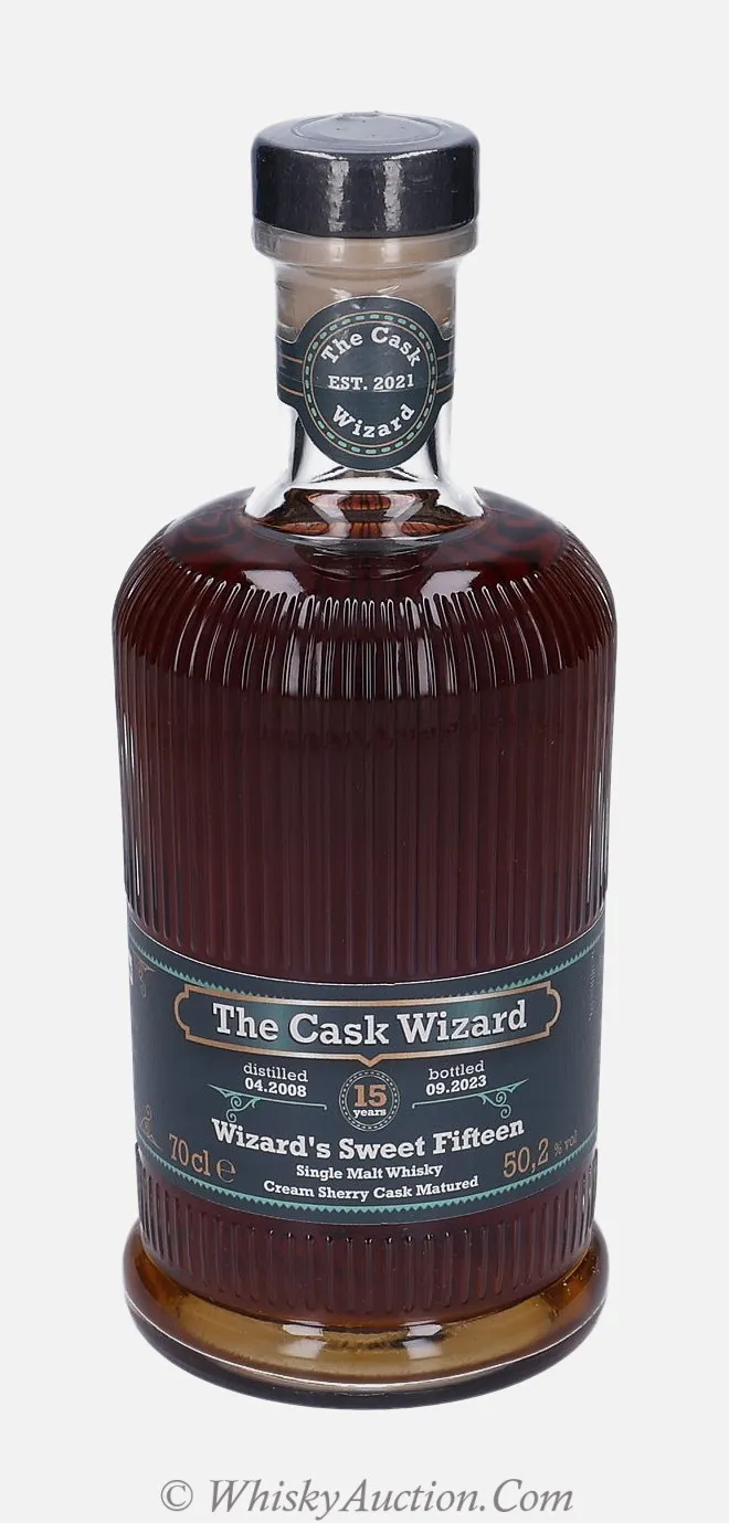 Wizard´s Sweet Fifteen 15 ani (4.2008 / 9.2023) – The Cask Wizard