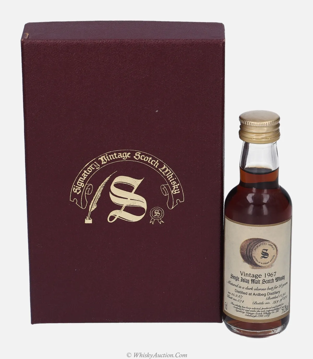 Ardbeg 28 år (15.2.1967 / 11.1995) – Signatory Vintage Scotch Whisky Co. Ltd.