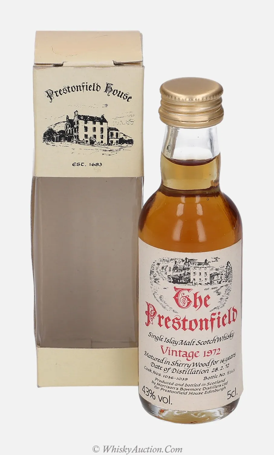 Bowmore 16 år (28.2.1972)