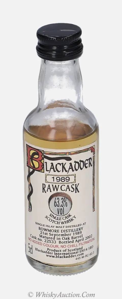 Bowmore Raw Cask (21. september 1989 / april 2002) – Blackadder International