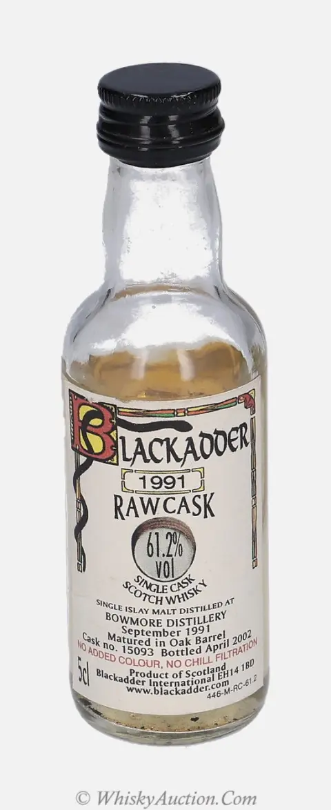 Bowmore Raw Cask (september 1991 / april 2002) – Blackadder International