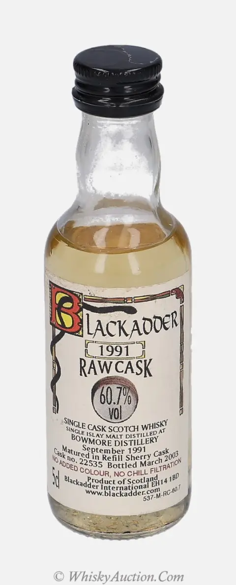 Bowmore Raw Cask (september 1991 / marts 2003) – Blackadder International
