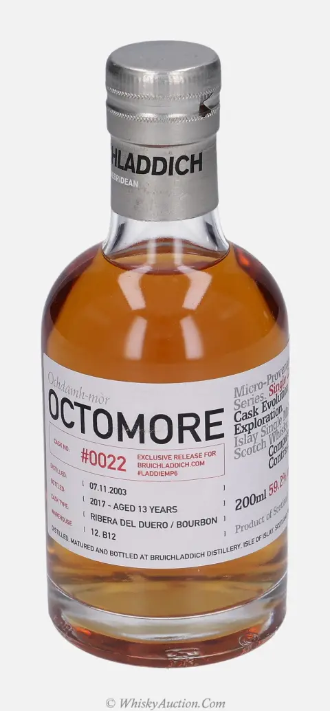 Bruichladdich Distillery Micro-Provenance Series 13 år (7.11.2003 / 2017)