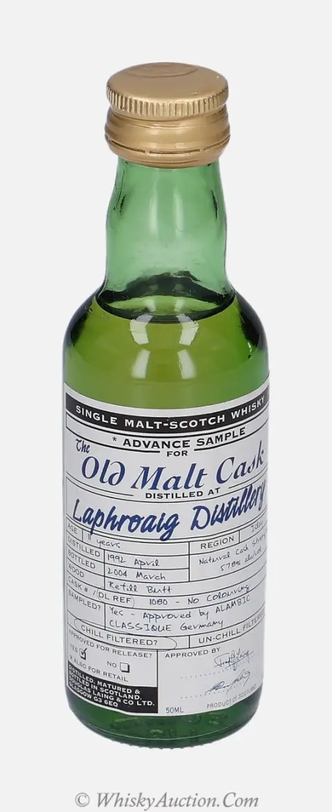 Laphroaig The Old Malt Cask 11 anni (aprile 1992 / marzo 2004) – Douglas Laing & Co. Ltd.