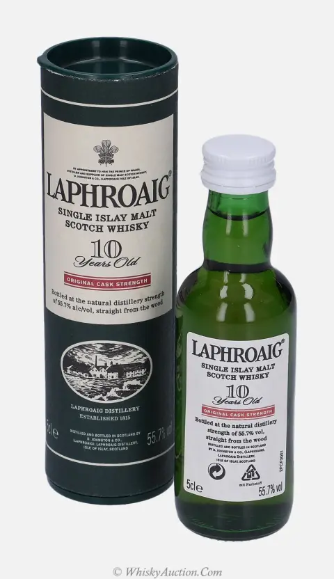 Laphroaig Original Cask Strength 10 vuotta