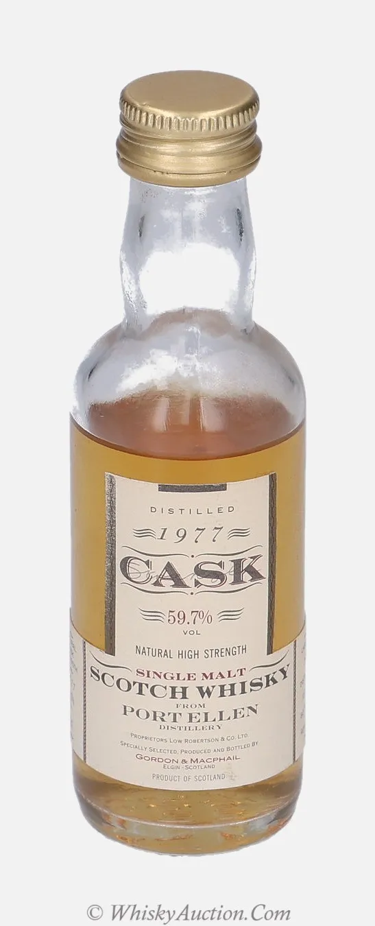 Port Ellen Cask Strength (14.4.1977 / august 1991) – Gordon & MacPhail