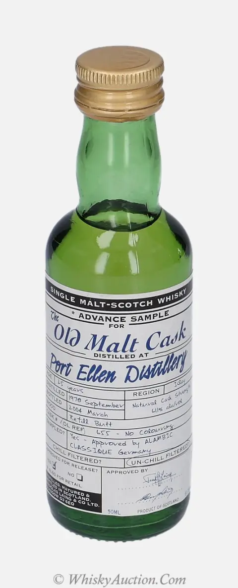 Port Ellen The Old Malt Cask 25 år (september 1978 / marts 2004) – Douglas Laing & Co. Ltd.