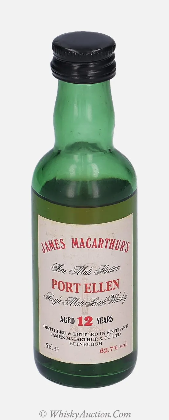 Port Ellen Fine Malt Selection 12 år – James MacArthur & Co. Ltd.