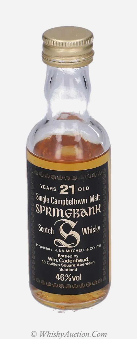 Springbank 21 år – Wm. Cadenhead