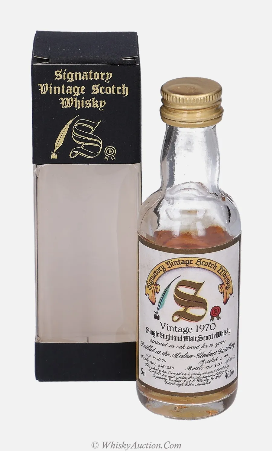 Aberlour 19 år (15.10.1970 / 2.1990) – Signatory Vintage Scotch Whisky Co. Ltd.