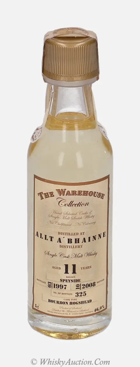 Allt - a - Bhainne The Warehouse Collection 11 år (3.1997 / 10.2008) – Whisky Warehouse No.8