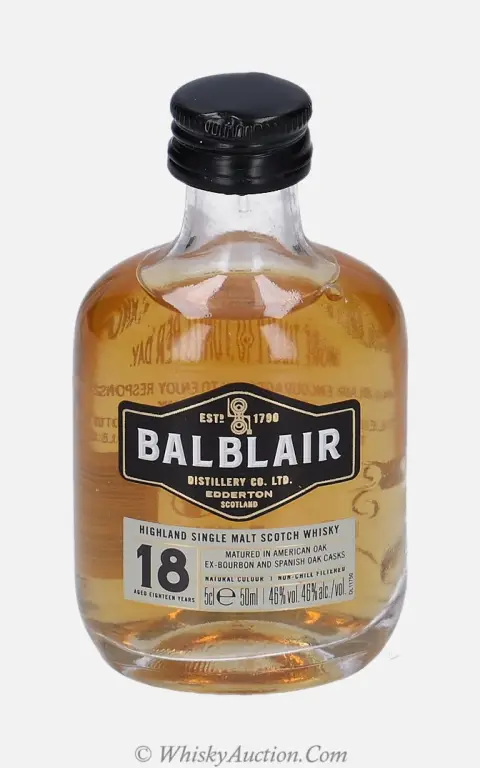 Balblair 18 år