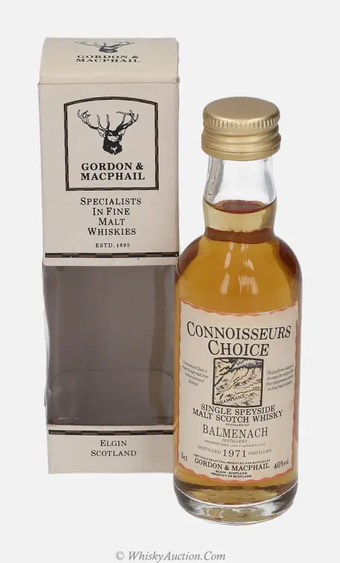 Balmenach Connoisseurs Choice (1971) – Gordon & MacPhail