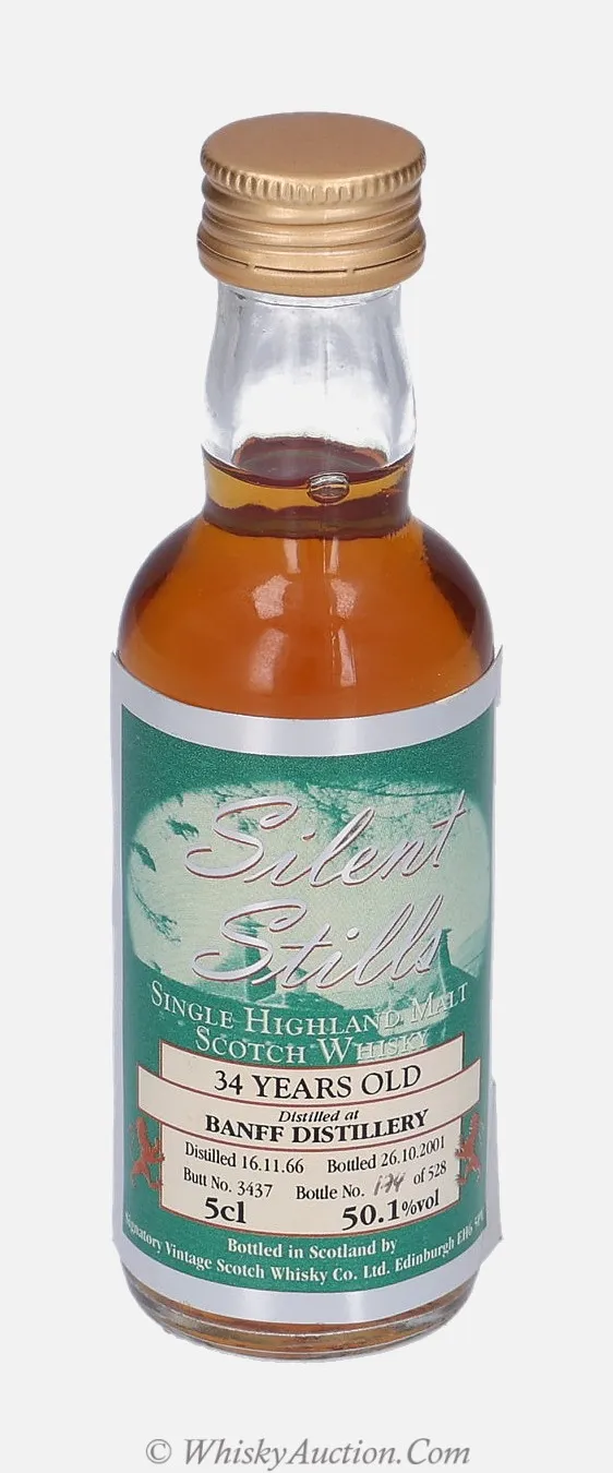Banff Silent Stills 34 år (16.11.1966 / 26.10.2001) – Signatory Vintage Ltd.