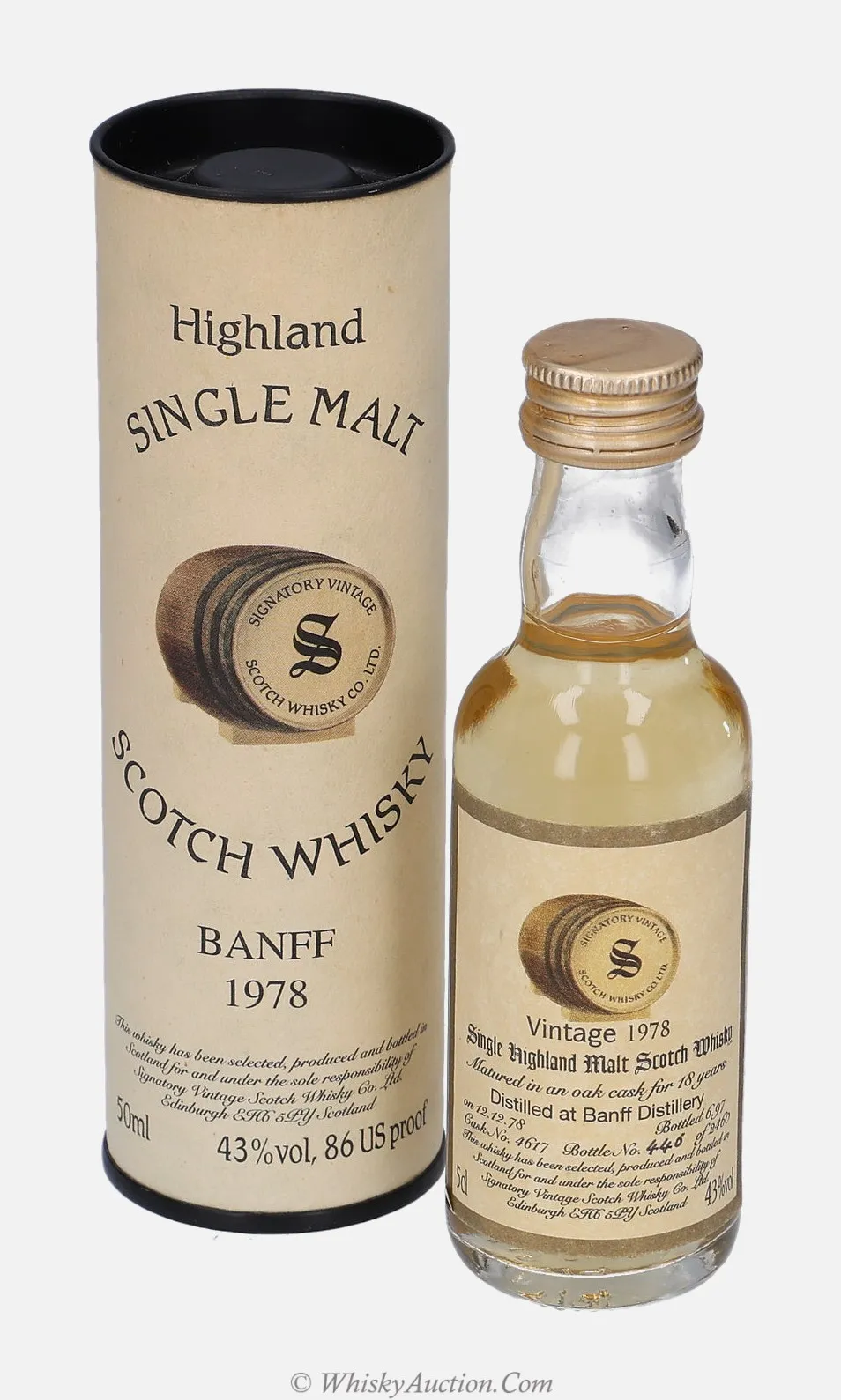 Banff 18 år (12.12.1978 / 6.1997) – Signatory Vintage Scotch Whisky Co. Ltd.