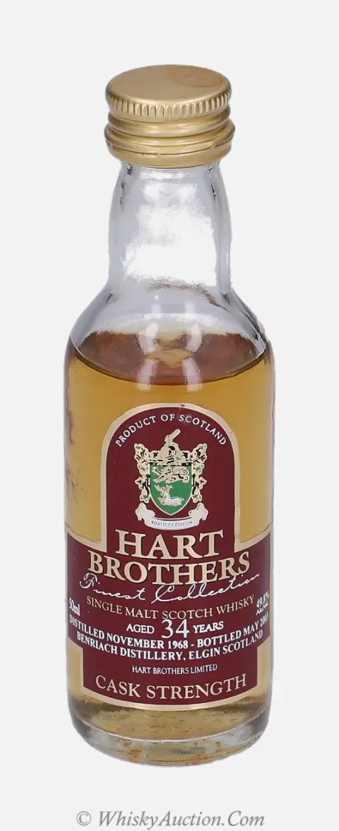 Benriach Finest Collection 34 år (november 1968 / maj 2003) – Hart Brothers Limited