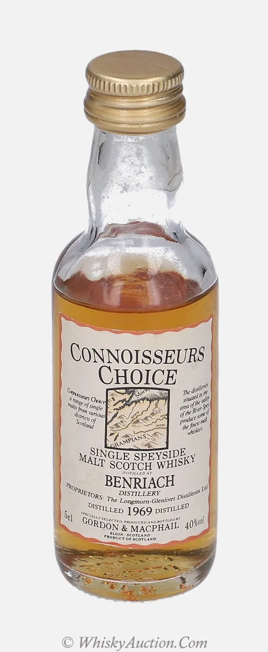 Benriach Connoisseurs Choice (1969) – Gordon & MacPhail