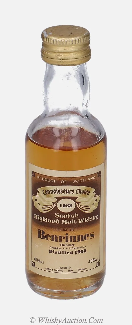 Benrinnes Connoisseurs Choice (1968) – Gordon & MacPhail
