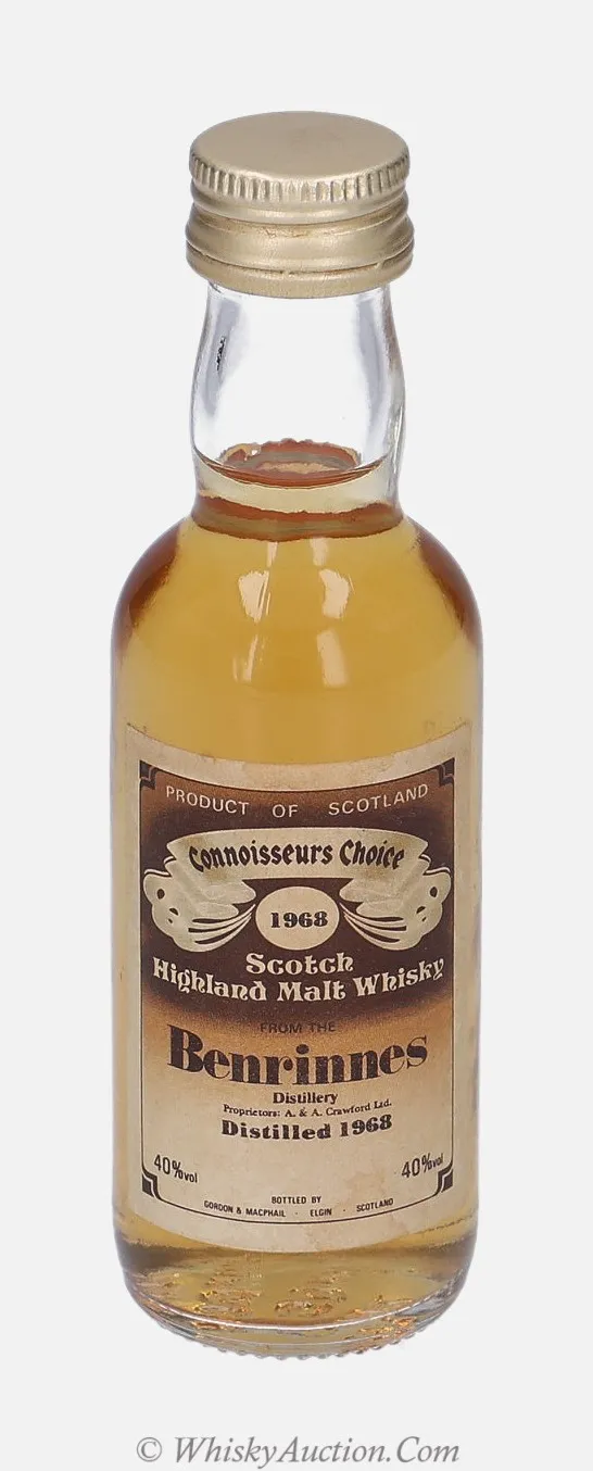 Benrinnes Connoisseurs Choice (1968) – Gordon & MacPhail