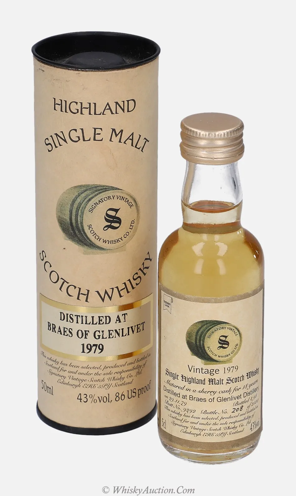 Braeval 18 年 (29.11.1979 / 4.1998) – Signatory Vintage Scotch Whisky Co. Ltd.
