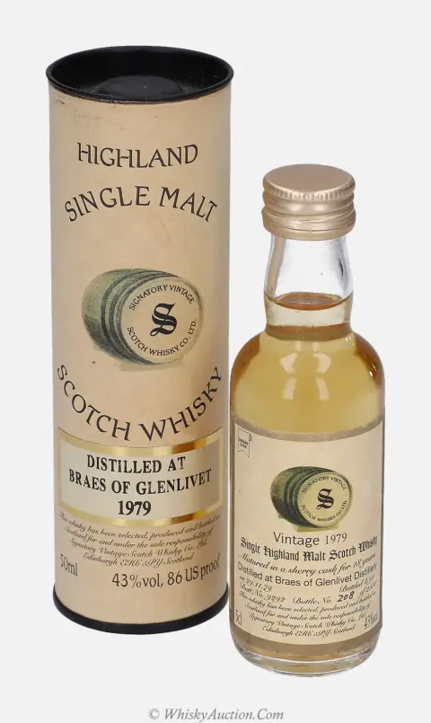 Braeval 18 år (29.11.1979 / 4.1998) – Signatory Vintage Scotch Whisky Co. Ltd.