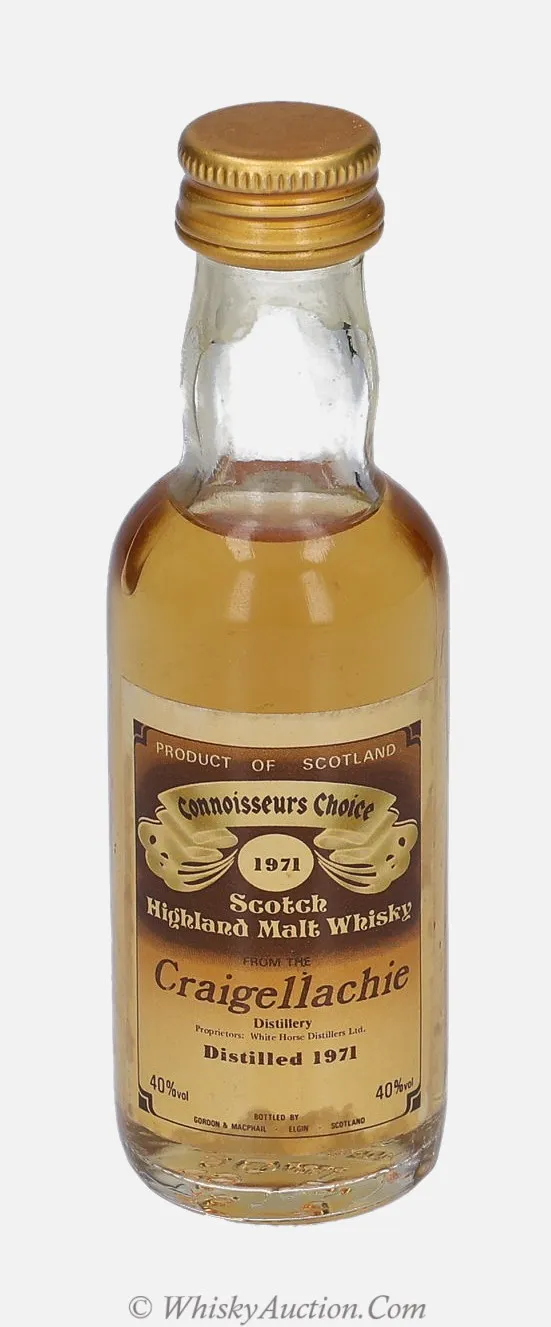 Craigellachie Connoisseurs Choice (1971) – Gordon & MacPhail
