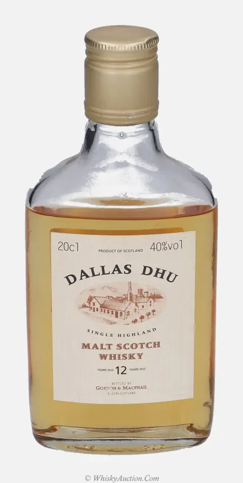 Dallas Dhu Distillery Labels 12 år – Gordon & MacPhail