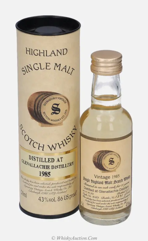Glenallachie 11 år (11.10.1985 / 6.1997) – Signatory Vintage Scotch Whisky Co. Ltd.