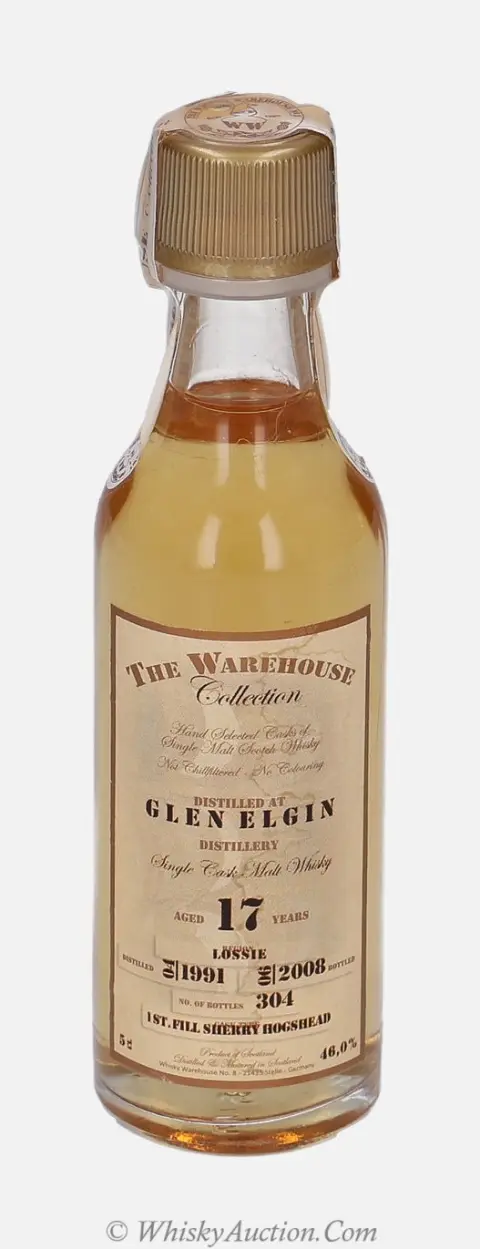 Glen Elgin The Warehouse Collection 17 år (4.1991 / 6.2008) – Whisky Warehouse No.8