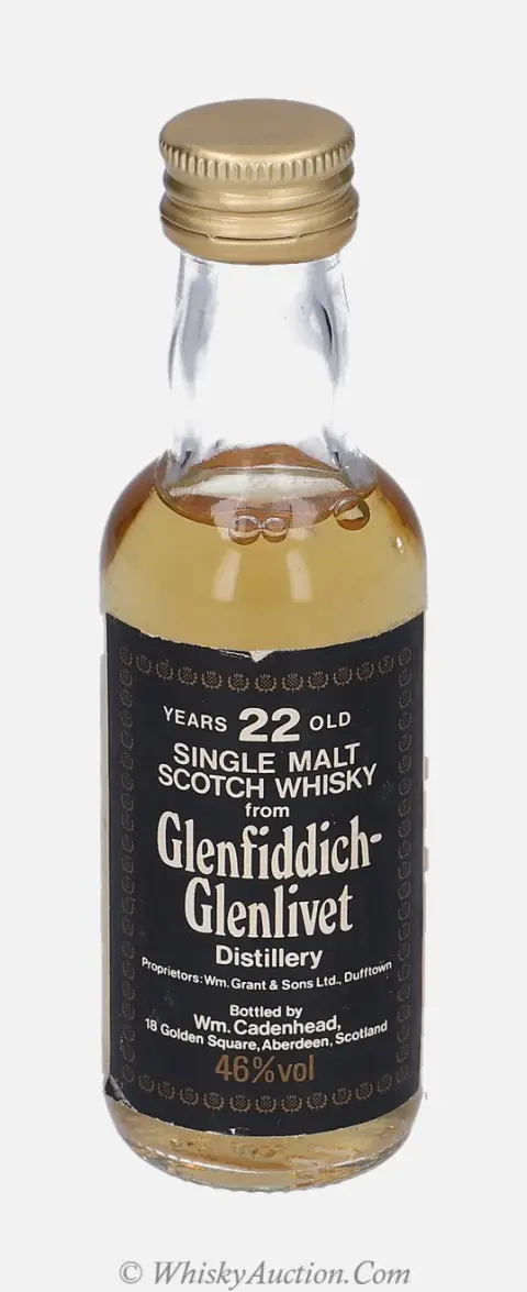 Glenfiddich 22 år – Wm. Cadenhead