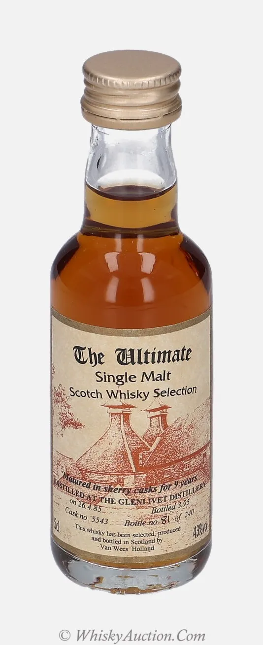 Glenlivet The Ultimate 9 år (26.4.1985 / 3.1995) – Van Wees