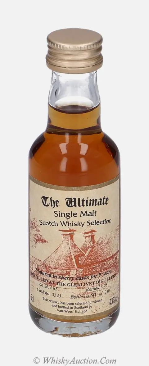 Glenlivet The Ultimate 9 वर्ष (26.4.1985 / 3.1995) – Van Wees